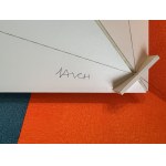 Jan Chwałczyk, This fantastic shadow, object, PVC, acrylic, line, 56x56x28.5 cm, 2009
