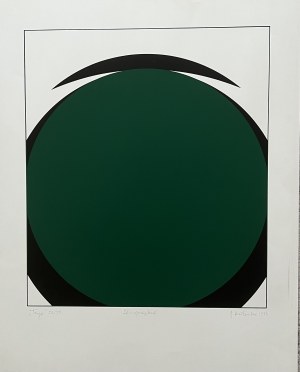 Jerzy Kałucki, Togo, serigrafia, 80x60 cm, 1993