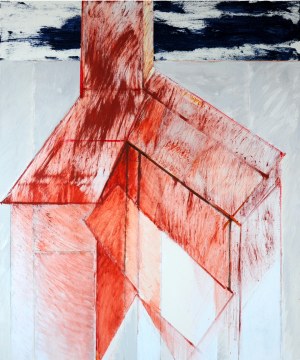 Tomasz Zawadzki, Pomiar Światła 2, akryl na płótnie, 110x90cm, 2024