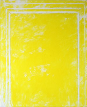 Tomasz Zawadzki, Pomiar światła 1, akryl na płótnie, 120x100 cm, 2024