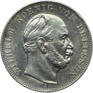 Niemcy, Prusy, Wilhelm I, talar 1871 A, Berlin