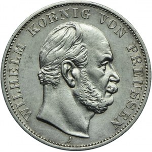 Niemcy, Prusy, Wilhelm I, talar 1871 A, Berlin