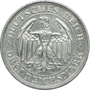 Niemcy, 3 marki 1929 E, Muldenhütten