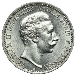 Niemcy, Prusy, Wilhelm II, 2 marki 1905 A, Berlin
