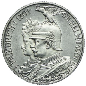 Niemcy, Prusy, Wilhelm II, 2 marki 1901 Berlin