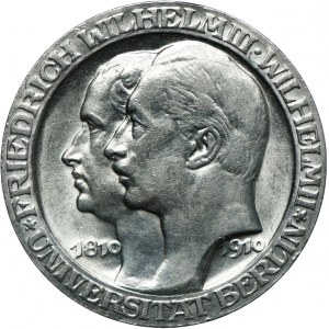 Niemcy, Prusy, Wilhelm II, 3 marki 1910 A, Berlin