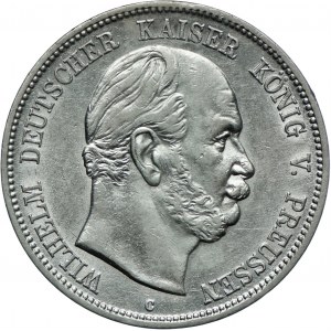 Niemcy, Prusy, Wilhelm I, 5 marek 1876 C, Frankfurt