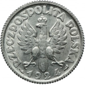 1 złoty 1924 Paryż, Kobieta i kłosy