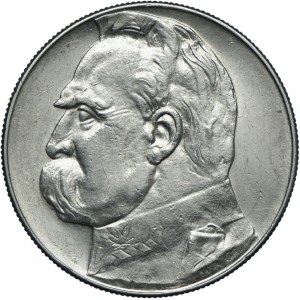 10 złotych 1936, Józef Piłsudski
