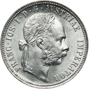 Austria, Franciszek Józef I, 1 floren 1889 Wiedeń