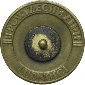 Odznaka za Ofiarną Pracę 9.XII.1931 II Powszechny Spis Ludności