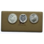 Korea Południowa, zestaw 1000 wonów, 10.000 wonów, 20.000 wonów 1982 Seoul 88 (3szt.)