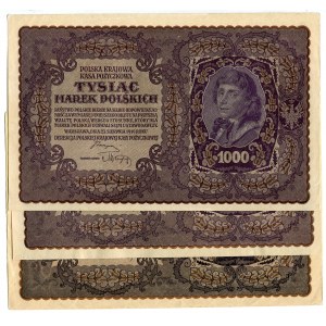 1.000 marek 1919 MIX SERII (3 szt.)