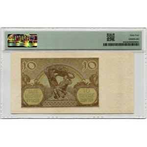 10 złotych 1940 - Ser. H - PMG 64