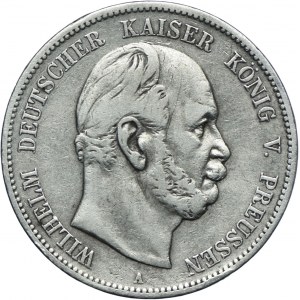 Niemcy, Prusy, Wilhelm I, 5 marek 1874 A, Berlin