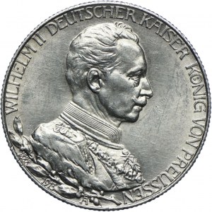 Niemcy, Prusy, Wilhelm II, 2 marki 1913 A, Berlin