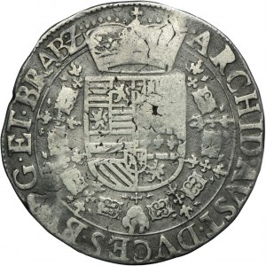 Niderlandy hiszpańskie, Albert i Elżbieta (1598-1621)-Brabancja, patagon bez daty, Antwerpia