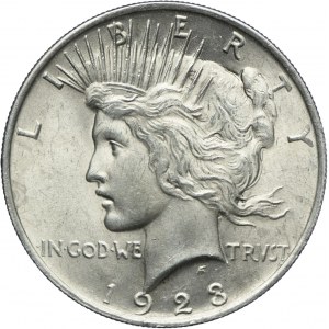 USA, 1 dolar 1923 Filadelfia - Peace