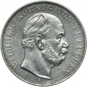 Niemcy, Prusy, Wilhelm I, talar 1871 A, Berlin