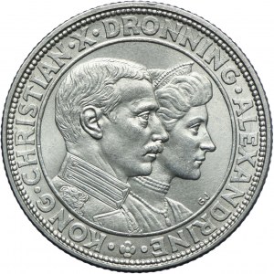 Dania, Krystian X, 2 korony 1923 Kopenhaga