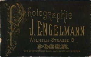 Poznan, Engelmann J. - Woman with a cross, ca. 1880.