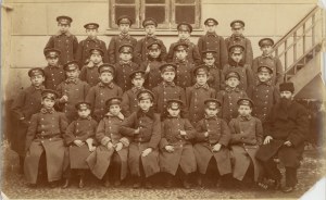 Warsaw - High school students, 1897.