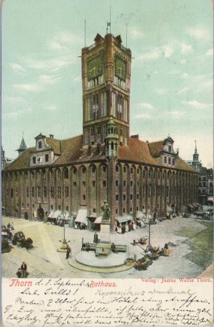 Torun City Hall, 1904.