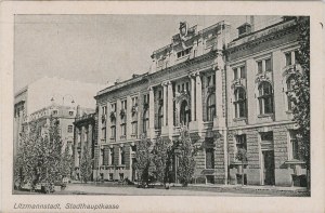 Lodz - City Cashier's Office, ca. 1940.