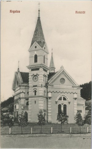 Krynica - Church, ca. 1910.