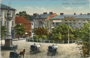 Piotrkow - Bernardine Square, 1915.