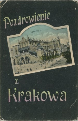 Krakow - Cloth Hall, 1915.
