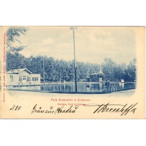 Krakow - Krakowski Park, ca. 1900.