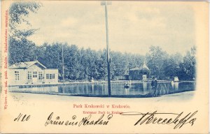 Krakow - Krakowski Park, ca. 1900.