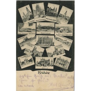 Kraków - Wielowidokowa, ok. 1905.