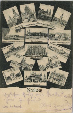 Krakow - Wielowidokowa, ca. 1905.