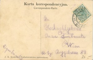 Krakow - Wielowidokowa, ca. 1905.