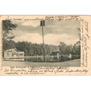 Krakow - Krakowski Park, ca. 1900.