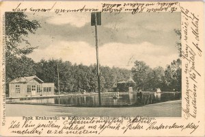 Krakow - Krakowski Park, ca. 1900.