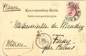 Krakow - Wielowidokowa, ca. 1894.
