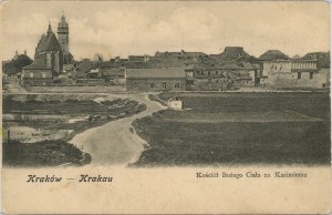 Krakow - Corpus Christi Church in Kazimierz, ca. 1900.