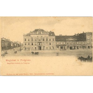 Kraków - Podgórze - Magistrat, 1900.
