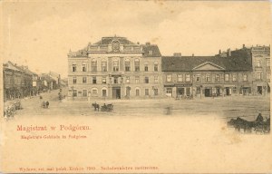 Krakow - Podgórze - Magistrate, 1900.