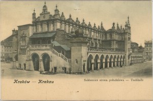 Krakow - Cloth Hall, south side, ca. 1900.