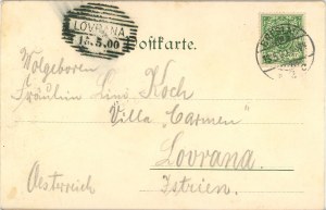 Wroclaw - Restaurant in the Park, 1900.