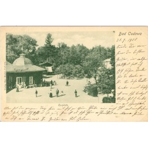 Kudowa Zdrój - Park Zdrojowy, 1900.