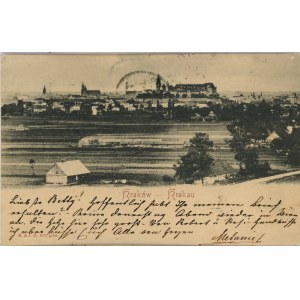 Krakow - General view, 1902.
