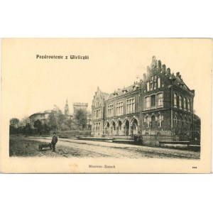 Wieliczka - Muzeum - Zamek, ok. 1900.