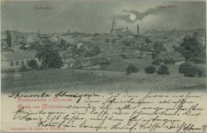 Wieliczka - General view, 1900.