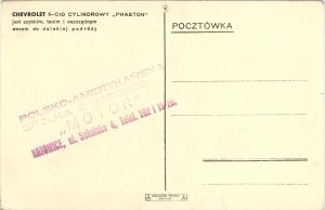 Siemiątkowski W. - Chevrolet, 1929.
