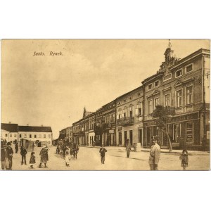 Jaslo - Market Square, 1915.